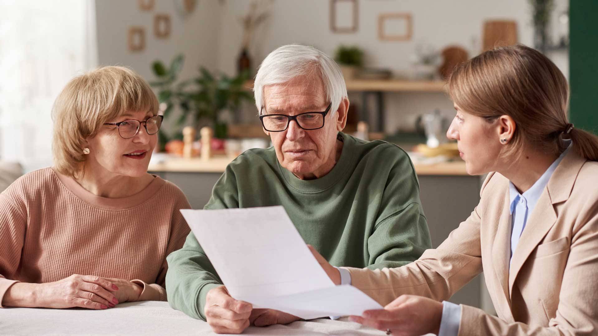 Couple creating a Will