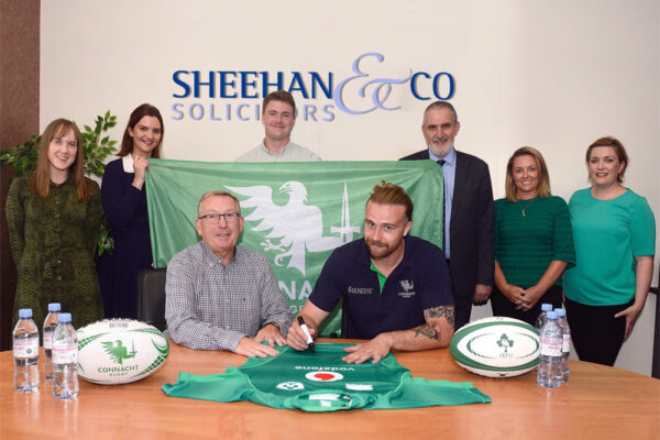 Proud sponsors of Connacht Rugby Player Mack Hansen